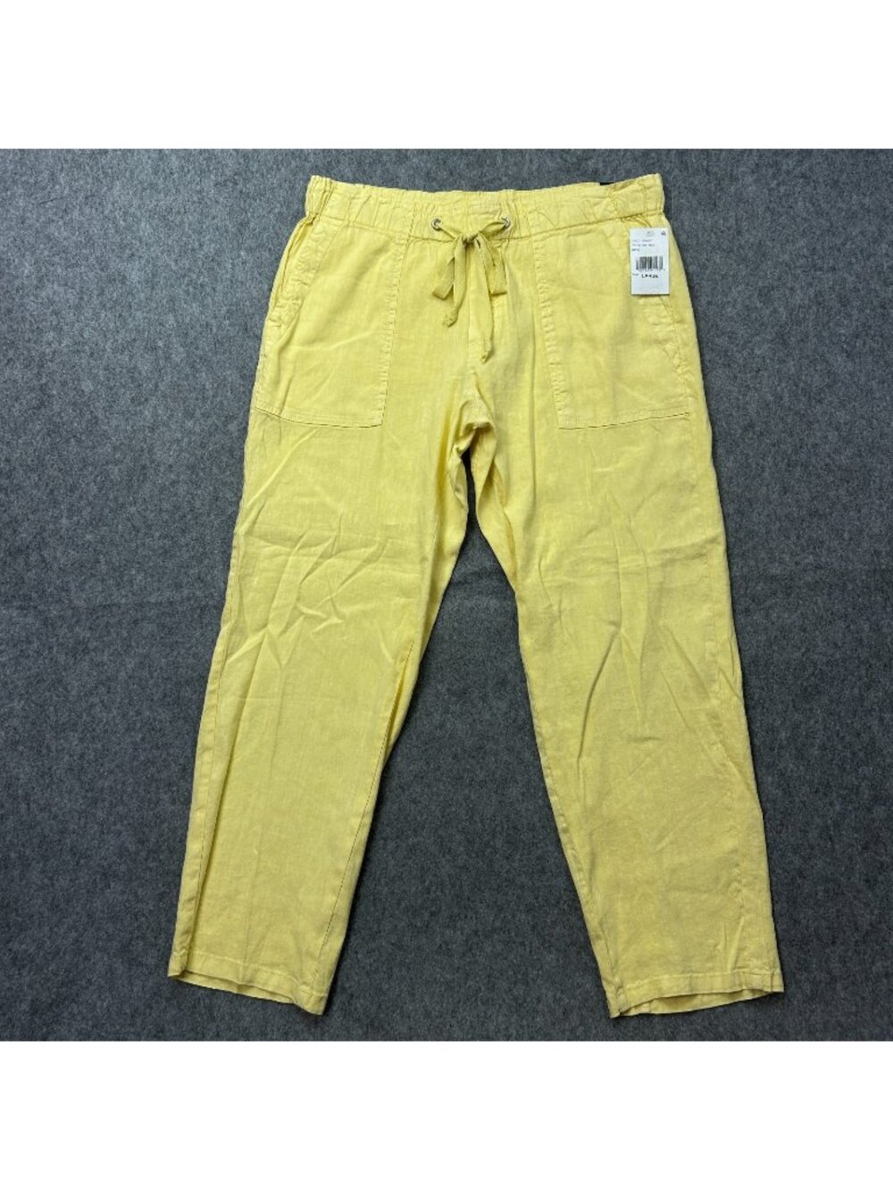 Kut From The Kloth Rosalie Relaxed Drawstring Pants Women's Size Large Daffodil